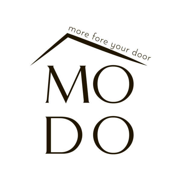 modo готип с слоганом
